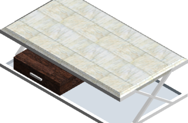 BIM Data: Revit Family Library – Tea Table.rfa-BIM WORLD