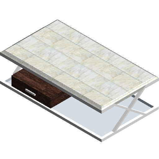 BIM Data: Revit Family Library – Tea Table.rfa