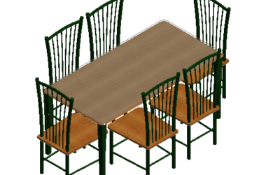 BIM Data: Revit Family Library - Multiplayer Table Table.rfa-BIM WORLD
