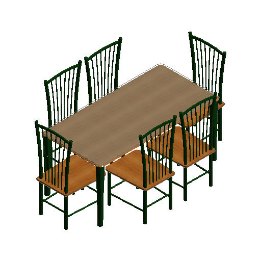 BIM Data: Revit Family Library - Multiplayer Table Table.rfa