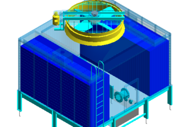 BIM Data: Revit Family Library for Cooling Towers (.rfa)-BIM WORLD