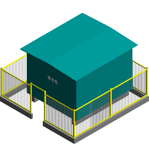 BIM Data: Revit Family Library – Distribution Room with Edge.rfa