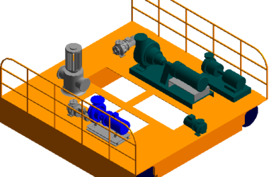 BIM Data: Revit Family Library for Automotive Crane Engine (.rfa)-BIM WORLD