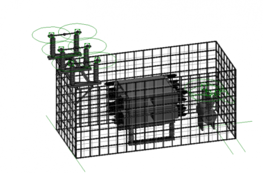 BIM Data: Revit Family Library – Fence.rfa-BIM WORLD