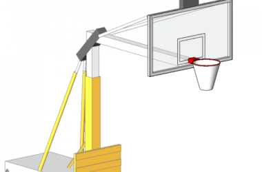 BIM Data: Revit Family Library for Basketball Stands (.rfa)-BIM WORLD