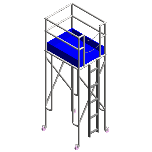 BIM Data: Revit Family Library for Mobile Scaffolding (.rfa)