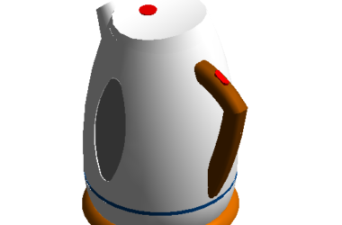 BIM Data: Revit Family Library for Electric Kettle.rfa-BIM WORLD