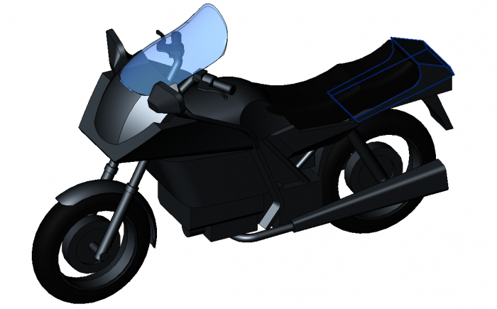 BIM Data: Motorcycle Revit Family Library (.rfa)