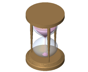 BIM Data: Revit Family Library – FURN_Home Decor_Hourglass_003.rfa-BIM WORLD
