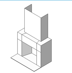 BIM Data: Revit Family Library – Fireplace Model 1 (.rfa)