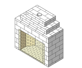 BIM Data: Revit Family Library – Fireplace 002.rfa-BIM WORLD