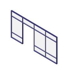 BIM Data: Revit Family Library - TOIL_Partition_008.rfa-BIM WORLD