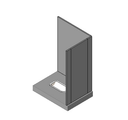 BIM Data: Revit Family Library – Toilet Partition.rfa-BIM WORLD