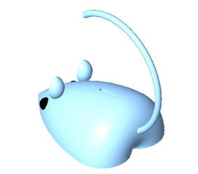 BIM Data | Revit Family Library: FURN_Mouse Piggy Bank_001.rfa-BIM WORLD