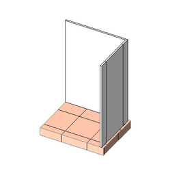 BIM Data: Revit Family Library – FURN_Toilet Partition_001.rfa-BIM WORLD