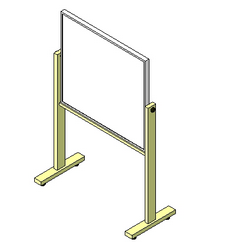 BIM Data: Revit Family Library – Plastic Blackboard FURN_Plastic Blackboard_001.rfa-BIM WORLD