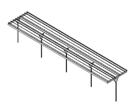 BIM Data: Revit Family Library for Sunshade Ceiling (.rfa)-BIM WORLD