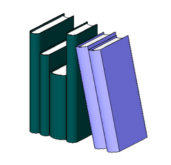 BIM Data: Revit Family Library – FURN_book_001.rfa-BIM WORLD