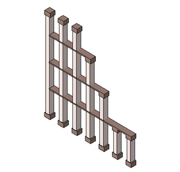 BIM Data: Revit Family Library - TOIL_Partition_004.rfa-BIM WORLD