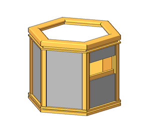 BIM Data: Marble Ashtray 084 Revit Family Library-BIM WORLD