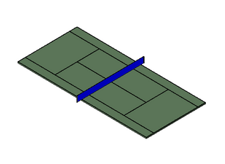 BIM Data: Revit Family Library for Tennis Court.rfa-BIM WORLD