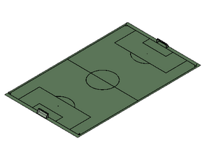 BIM Data: Revit Family Library – Football Field 02.rfa-BIM WORLD