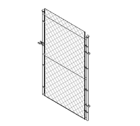 BIM Data: Revit Family Library for Hook-Up Barrier (.rfa)-BIM WORLD