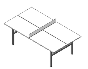 BIM Data: Revit Family Library for Table Tennis Tabletops (.rfa)-BIM WORLD