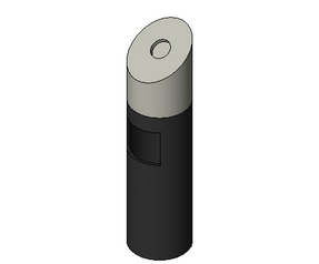 BIM Data: Revit Family Library – Indoor Trash Can 037.rfa-BIM WORLD