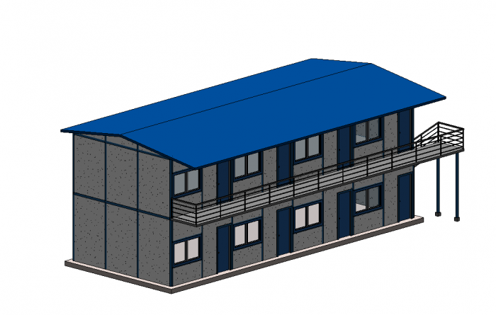 BIM Data: Revit Family Library for Warehouse Rooms (.rfa)