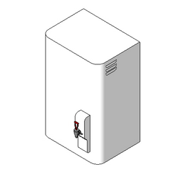 BIM Data: Wall-Mounted Postal Code Revit Family Library (.rfa)-BIM WORLD