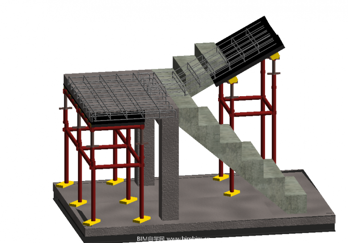 BIM Data: Revit Family Library Featuring Stair Template.rte