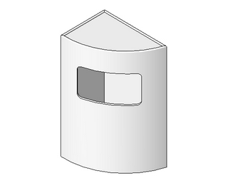 BIM Data: Revit Family Library – LAND_Ashtray_001.rfa-BIM WORLD