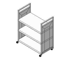 BIM Data: Revit Family Library – Cart04_Shelber.rfa-BIM WORLD