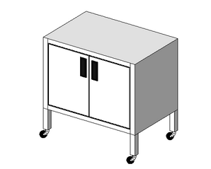 BIM Data: Revit Family Library – Mobile Cargo Container Vehicle 05 (.rfa)-BIM WORLD