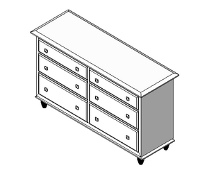 BIM Data: European Cabinet 06 Revit Family Library-BIM WORLD