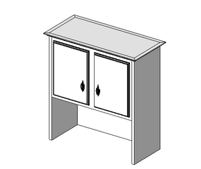 BIM Data: Revit Family Library – Bookcase 07-BIM WORLD
