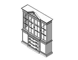 BIM Data: Revit Family Library – Cabinet 04.rfa-BIM WORLD