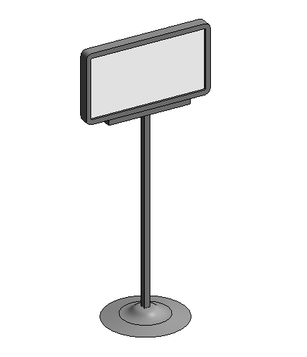 BIM Data: Revit Family Library for Material Signage (.rfa)