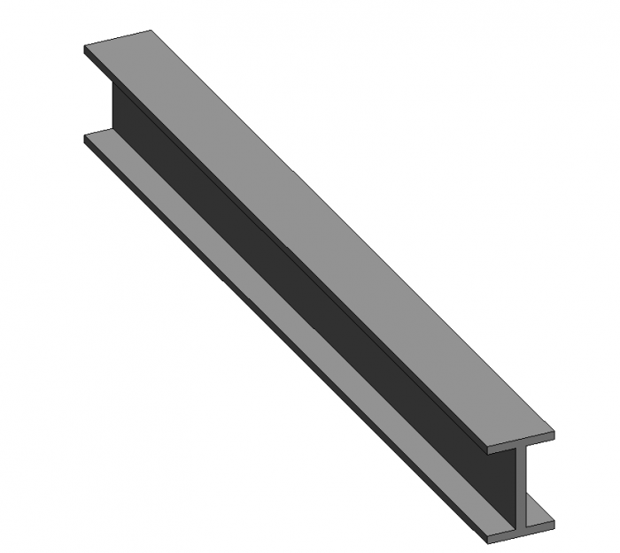 BIM Data: Revit Structural Beam Family Library (.rfa)