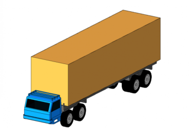 BIM Data: Revit Family Library for Large Truck Models (.rfa)-BIM WORLD