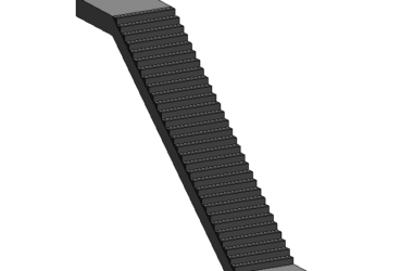 BIM Data: Revit Family Library for Staircase Components (.rfa)-BIM WORLD