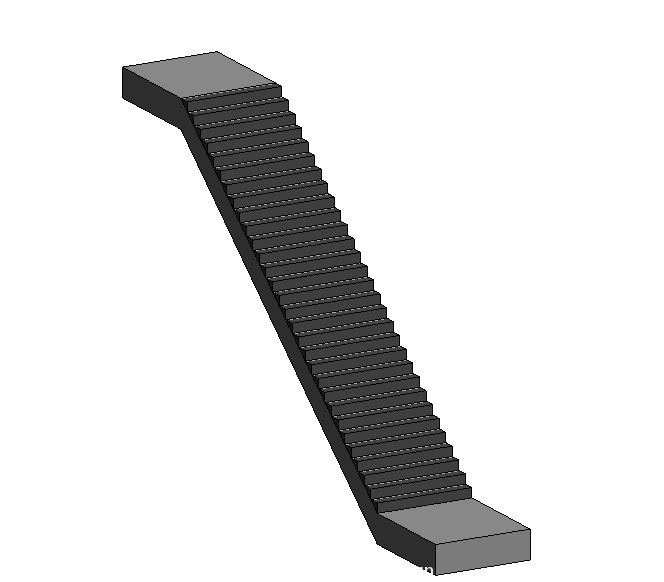 BIM Data: Revit Family Library for Staircase Components (.rfa)
