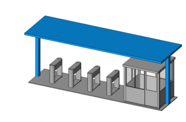 BIM Data: Revit Family Library for Security Halls and Door Card Access.rfa-BIM WORLD