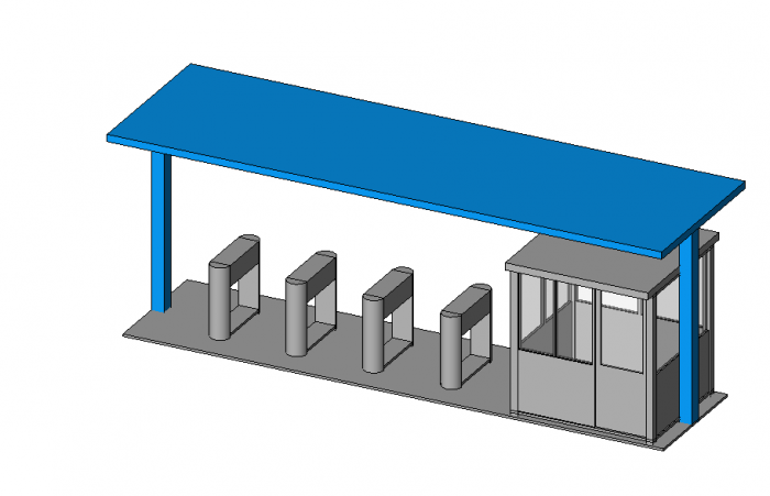 BIM Data: Revit Family Library for Security Halls and Door Card Access.rfa