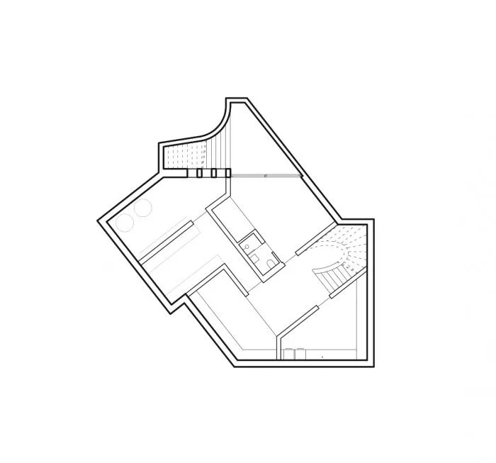 BIM Architecture | Misaligned Composition, Simplicity with Tension - Komano Villa/DF-DC