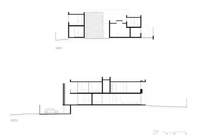 BIM Architecture | Giant Stones Embedded in the Site: Cerro la Cruz Residence/Turner Arquitectos