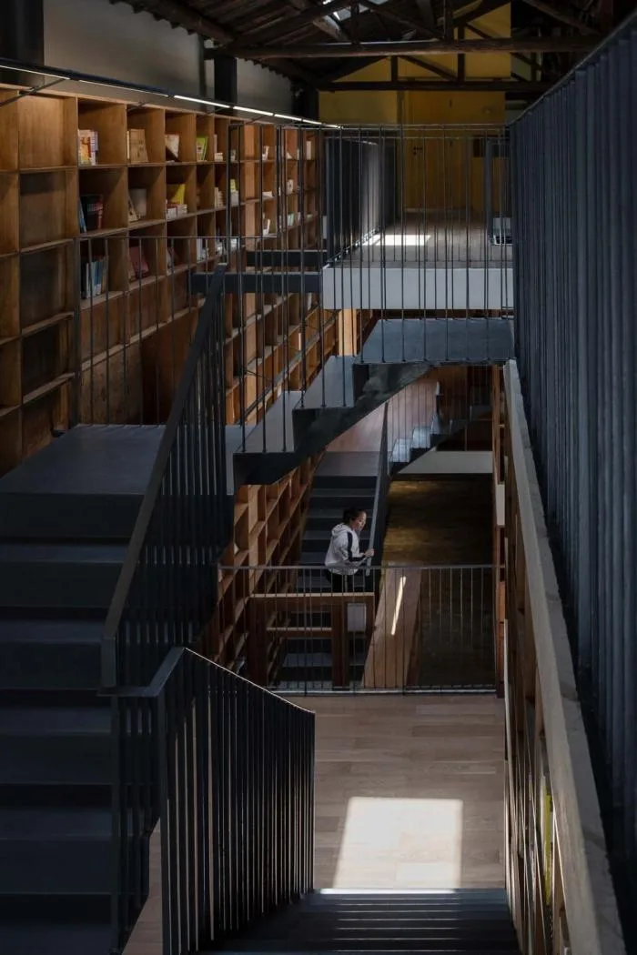 BIM Architecture | Qinglongwu Yanjiyou Rural Capsule Hotel Bookstore/Xitao Design Studio