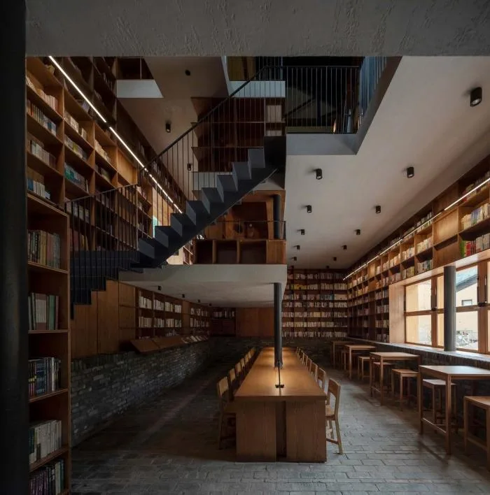 BIM Architecture | Qinglongwu Yanjiyou Rural Capsule Hotel Bookstore/Xitao Design Studio