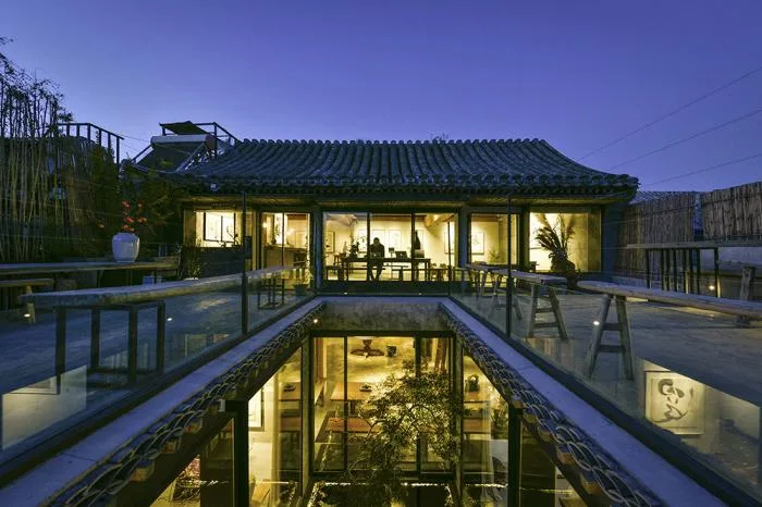 BIM Architecture | 'That Melody of Water and Moon' - Hutong Quartet of Old Beijing/Beijing Tianzuo Space Decoration Design